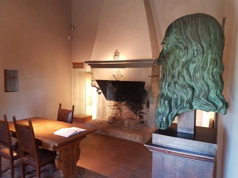Leonardo Da Vinci`s -House of birth, Anchiano-Italy