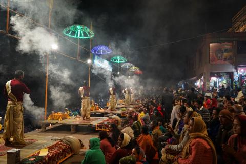 Varanasi, Ghanges-India
