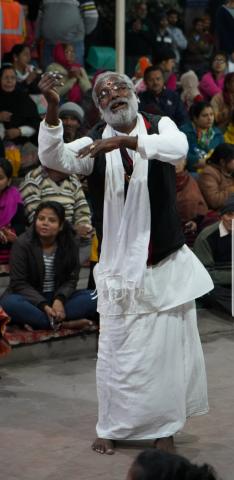 Tänzer in Rishikesh